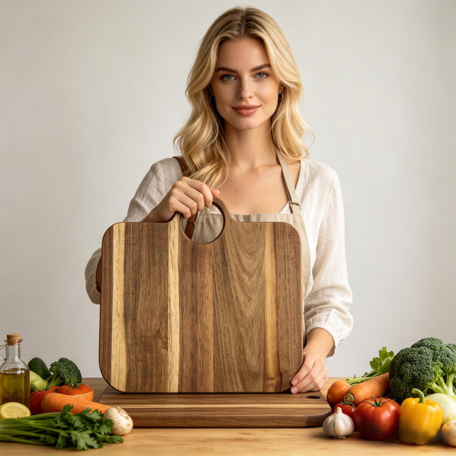 Meal Prep Cutting - Kitchen Cutting Board Non-Slip Decorative Bag