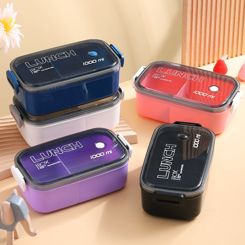 Meal Prep Tupperware - Lunch box preservation box, microwave heat-resistant