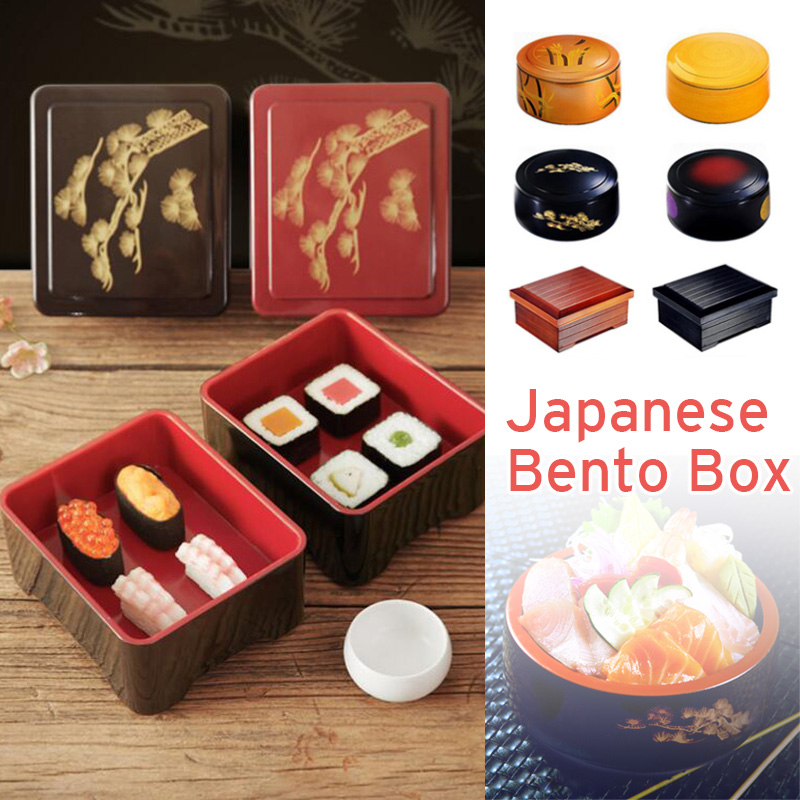 Meal Prep With Rice - Japanese Style Bento Boxes Resin Japanese