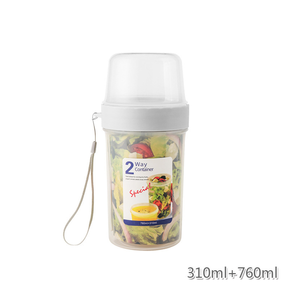 Meal Prep Yogurt - Double Layer Leakproof Food Case Portable