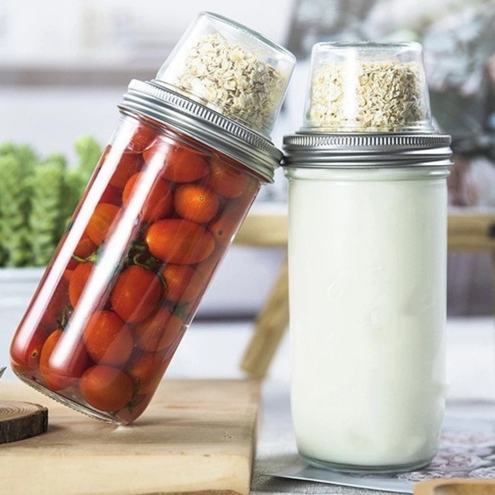 Dual-Layer Yogurt Parfait Cups - đánh giá và giá Meal Prep Yogurt
