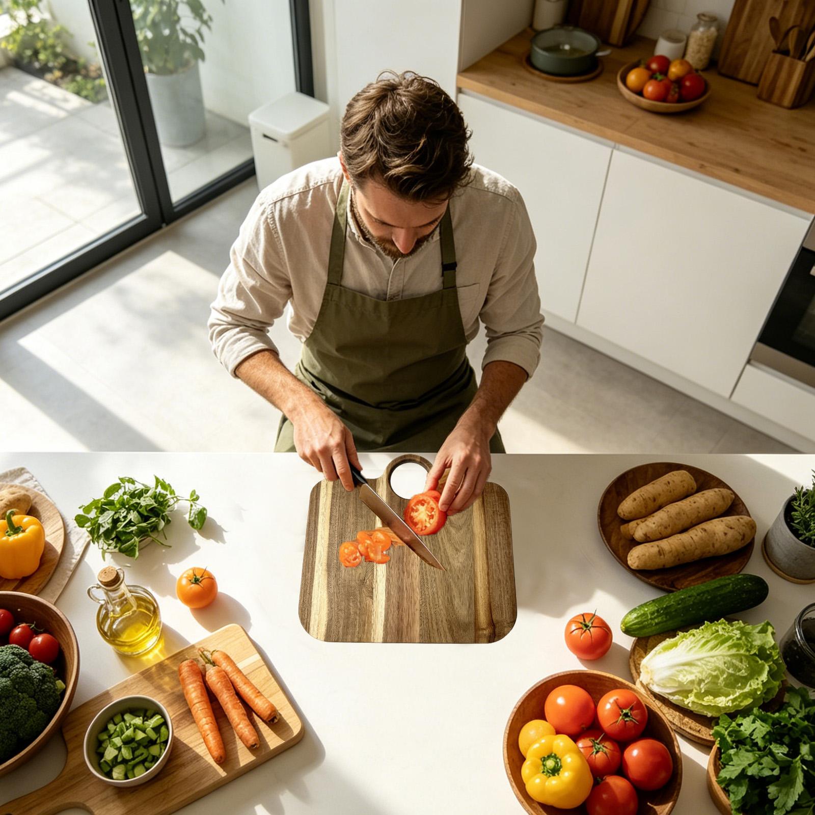 Kitchen Cutting Board Non-Slip - đánh giá và giá Meal Prep Cutting