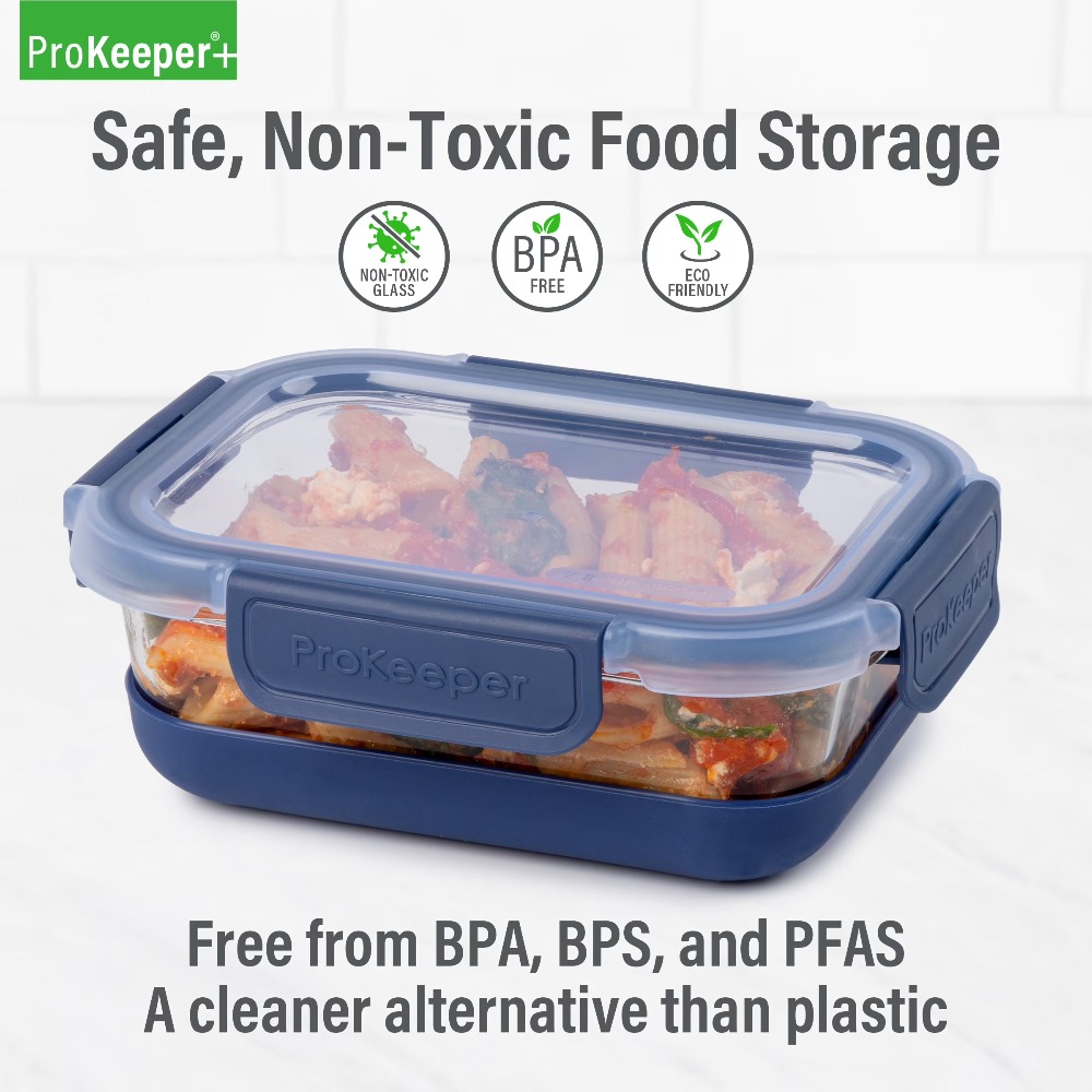 2.8 Cup Glass Food Storage Con - đánh giá và giá Meal Prep Glass