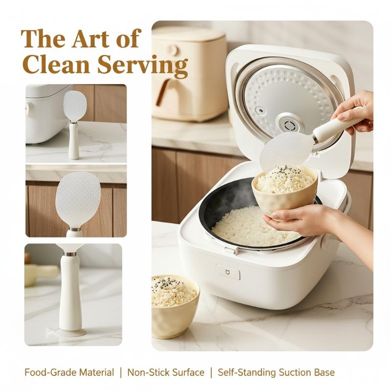 Magnetic Rice Paddle With Suct - đánh giá và giá Meal Prep With Rice
