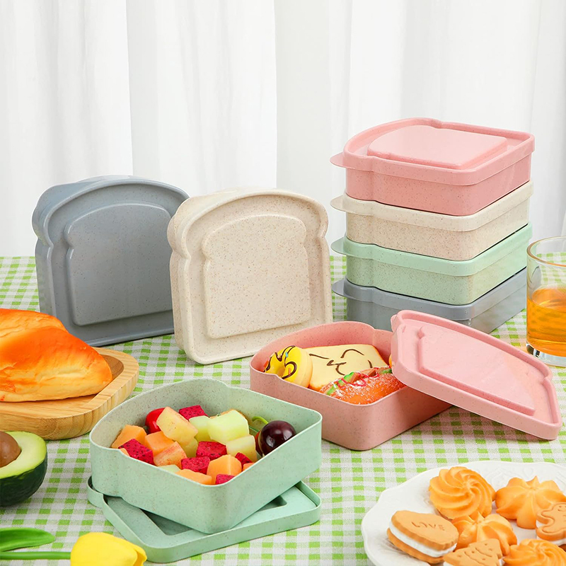 Sandwich Containers Lunch Box  - đánh giá và giá Meal Prep Tupperware