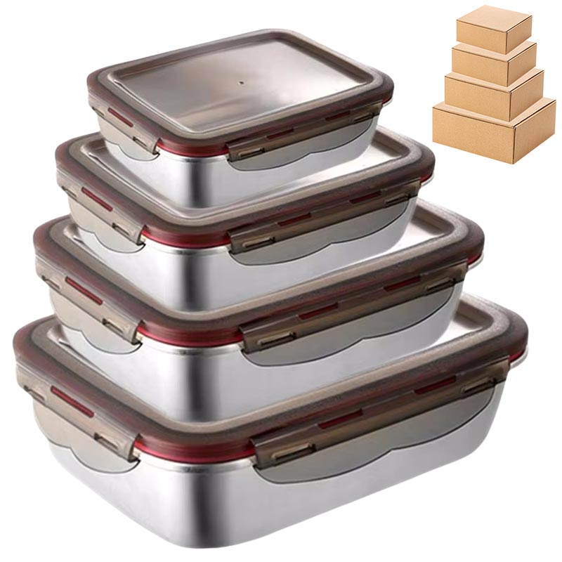 304 Stainless Steel Food Lunch - đánh giá và giá Meal Prep Tupperware