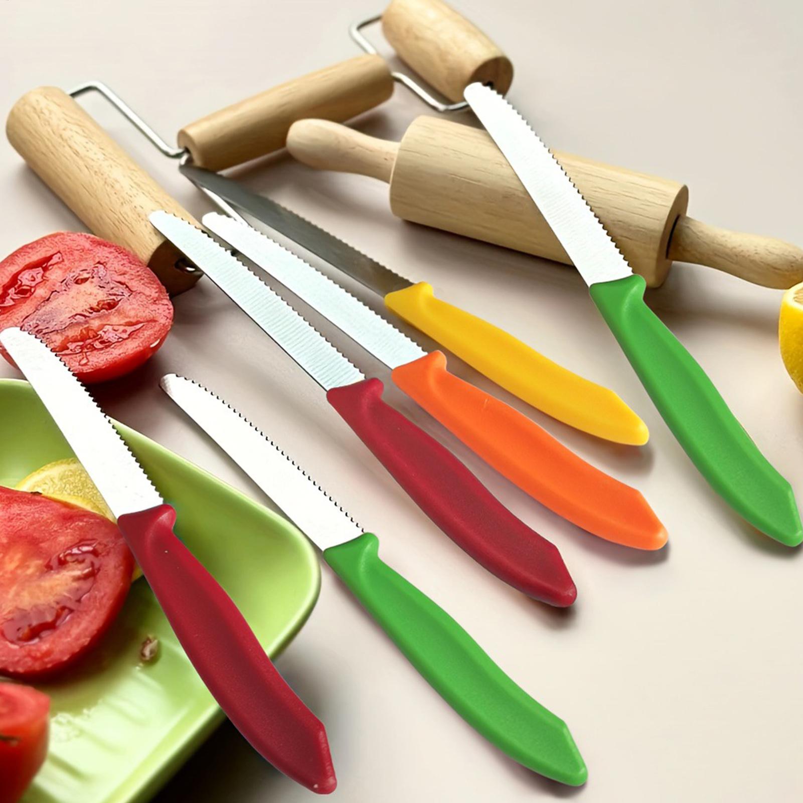 Serrated Steak Cutter 5 Pieces - đánh giá và giá Meal Prep Cutting