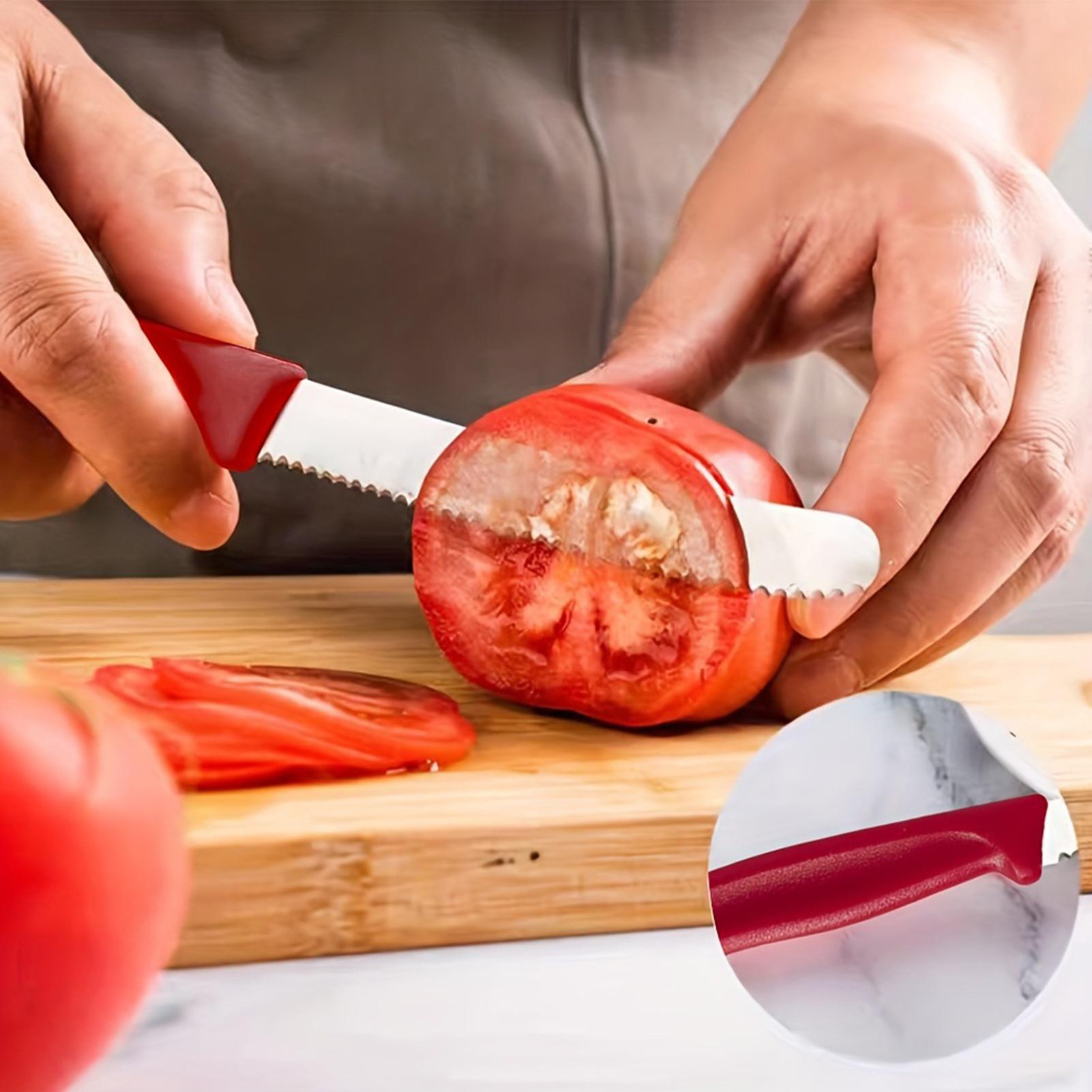 Serrated Steak Cutter 5 Pieces - đánh giá và giá Meal Prep Cutting