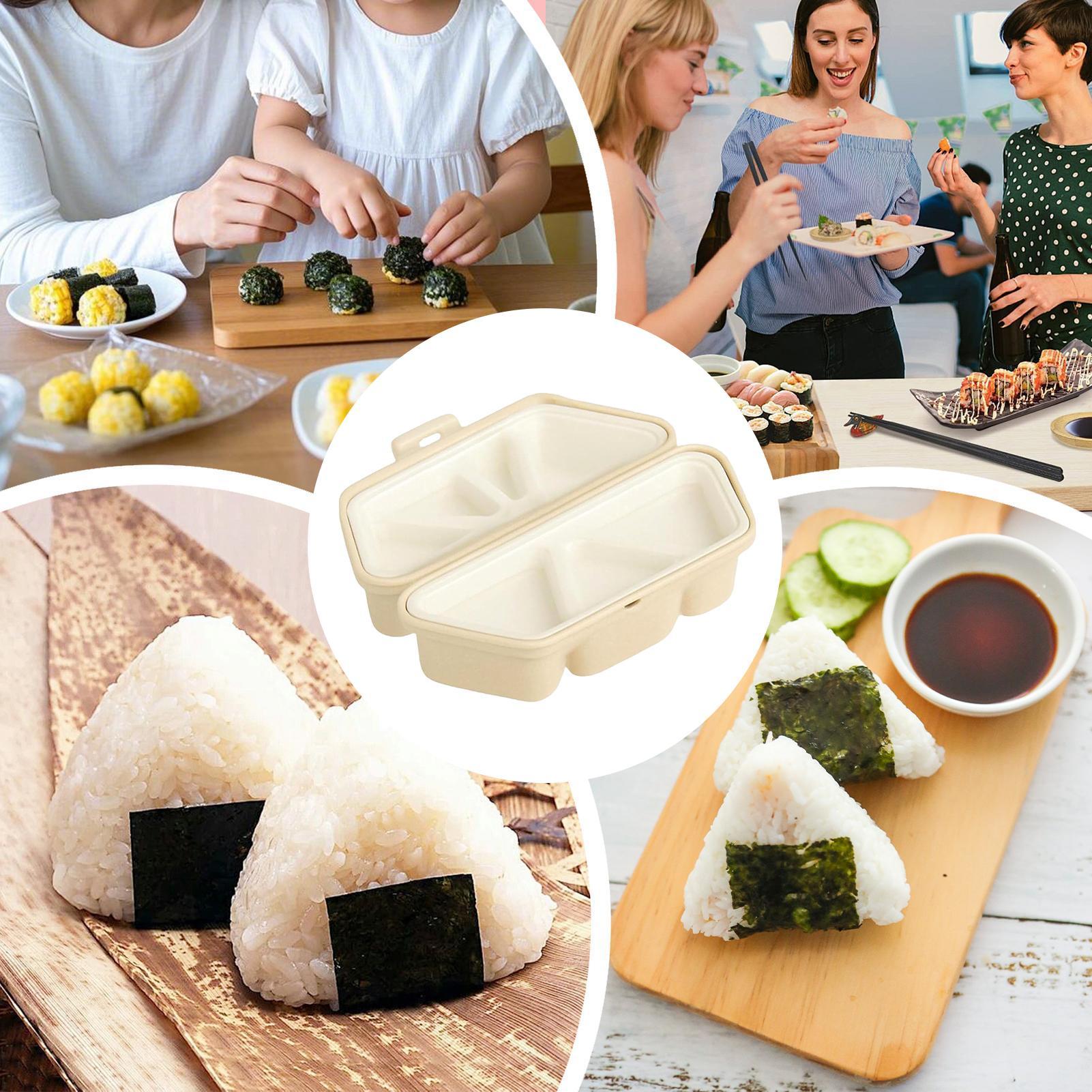 Rice Ball Mold 6-Cavity Japane - đánh giá và giá Meal Prep With Rice