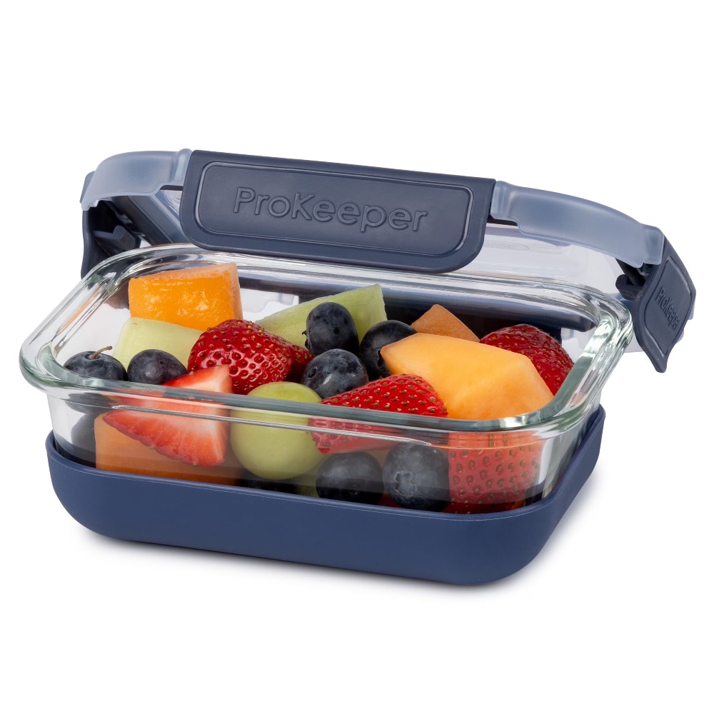 2 Pack 1.6 Cup Glass Food Stor - đánh giá và giá Meal Prep Glass