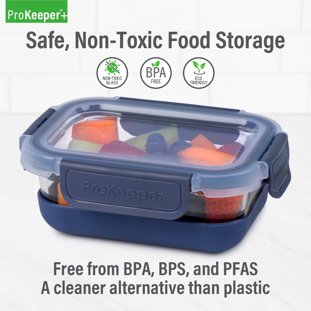 2 Pack 1.6 Cup Glass Food Stor - đánh giá và giá Meal Prep Glass