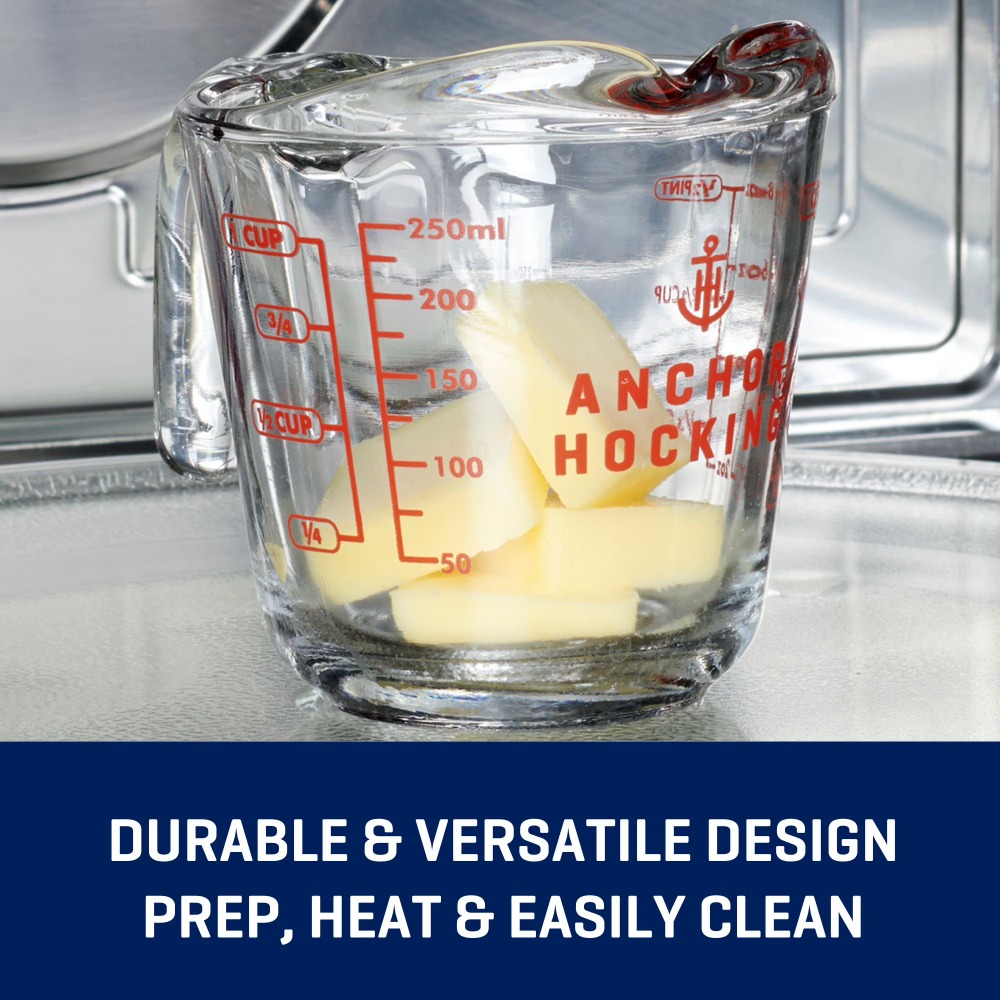 2-Pack Glass Measuring Cups Se - đánh giá và giá Meal Prep Glass