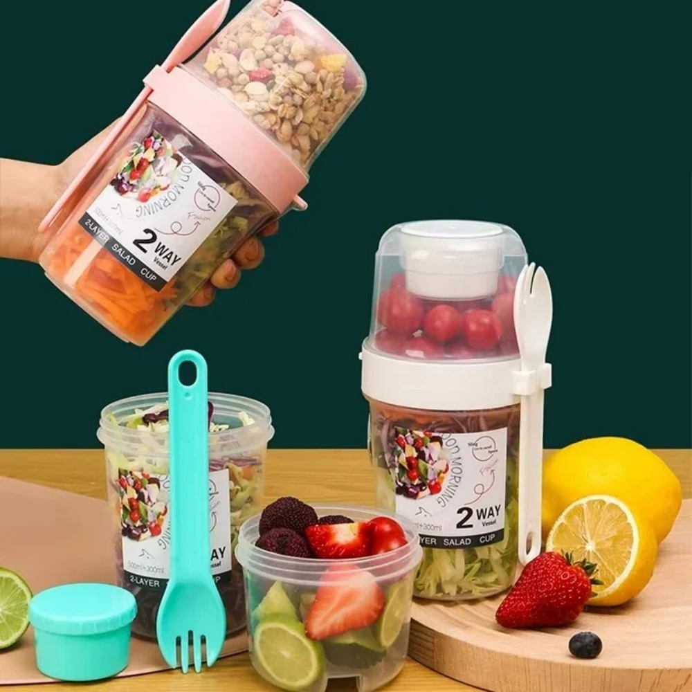 Portable Salad Cup Breakfast C - đánh giá và giá Meal Prep Yogurt
