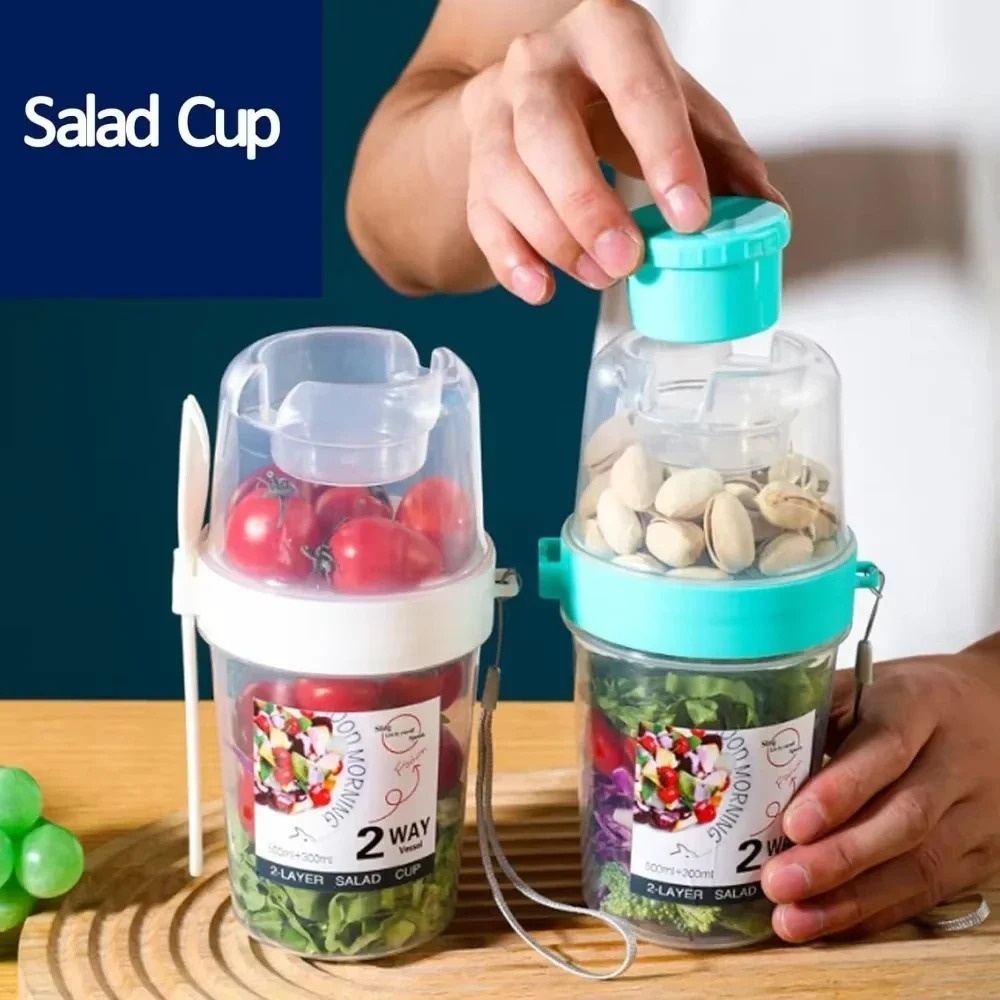 Portable Salad Cup Breakfast C - đánh giá và giá Meal Prep Yogurt