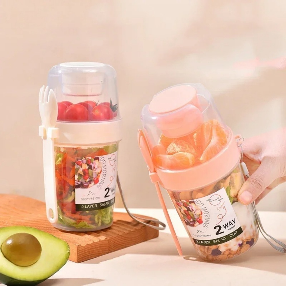 Portable Salad Cup Breakfast C - đánh giá và giá Meal Prep Yogurt