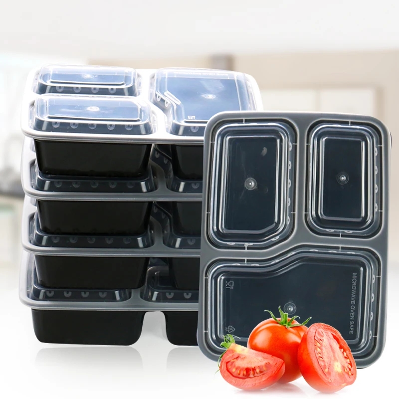 7 Pack 3 Compartment Meal Prep - đánh giá và giá Meal Prep Tupperware
