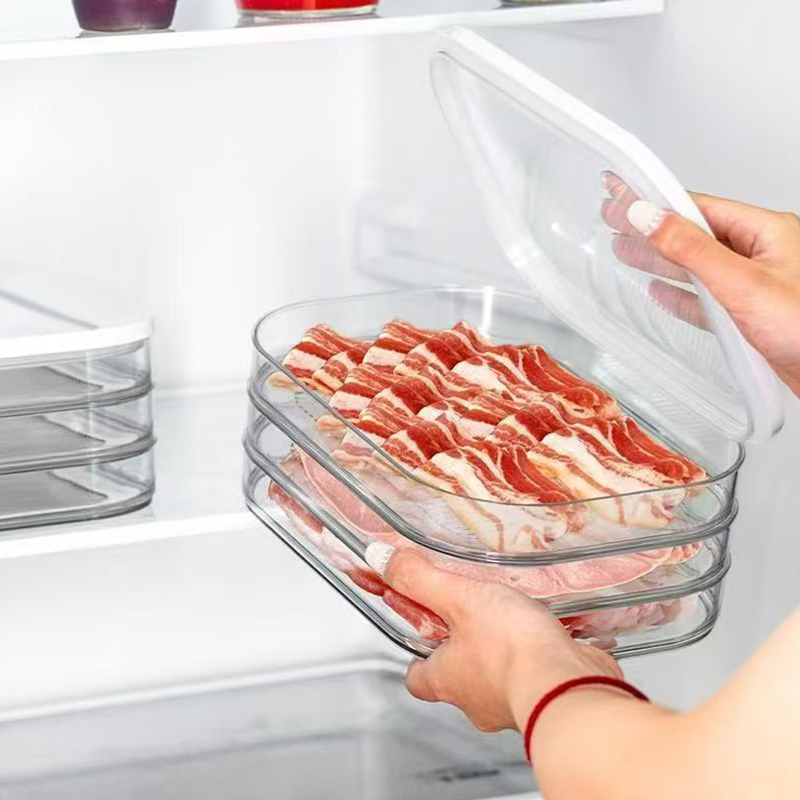 Meat Container For Fridge Stac - đánh giá và giá Meal Prep Cutting