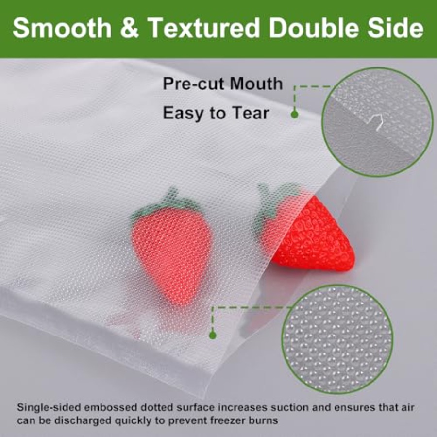 Moretoes pcs Vacuum Sealer Bag - đánh giá và giá Meal Prep Cutting