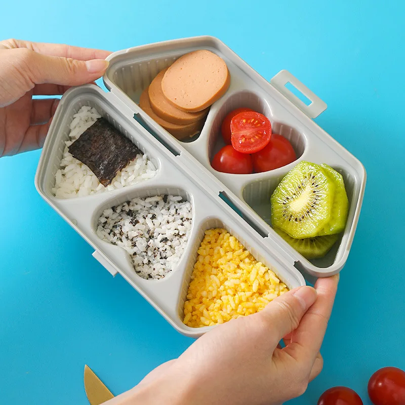 Folding Portable Triangle Love - đánh giá và giá Meal Prep With Rice