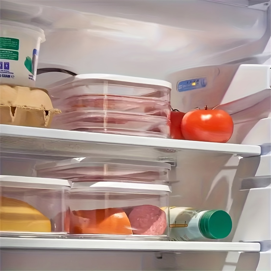 Clear Lid Stackable Refrigerat - đánh giá và giá Meal Prep Cutting