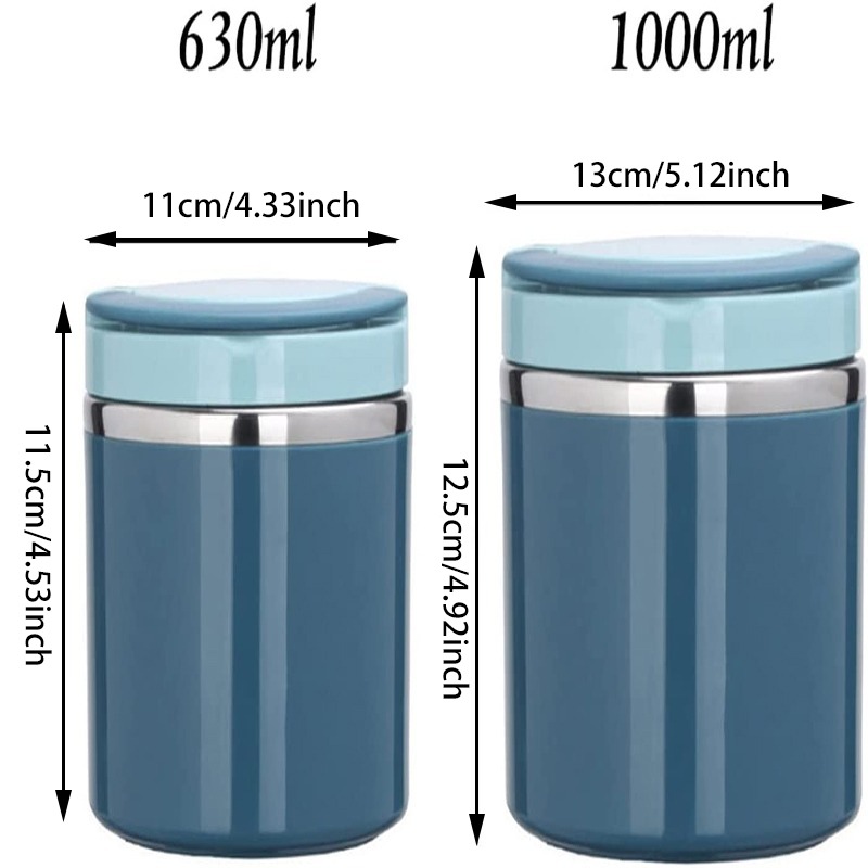 Soup Thermos Food Jar Insulate - đánh giá và giá Meal Prep Tupperware