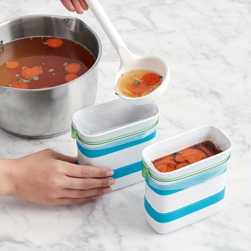 1/2-Pcs Frozen Food Block Make - đánh giá và giá Meal Prep Frozen Food