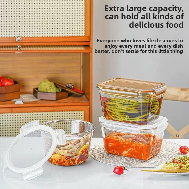Large Capacity Glass Food Stor - đánh giá và giá Meal Prep Glass