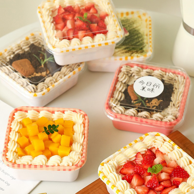 10pcs Plastic Cake Mousse Dess - đánh giá và giá Meal Prep Yogurt