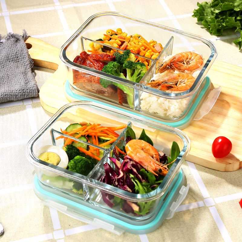 Glass Fresh-Keeping Box high B - đánh giá và giá Meal Prep Glass