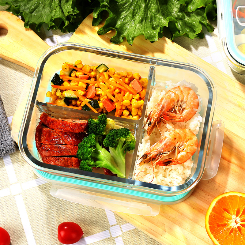 Glass Fresh-Keeping Box high B - đánh giá và giá Meal Prep Glass