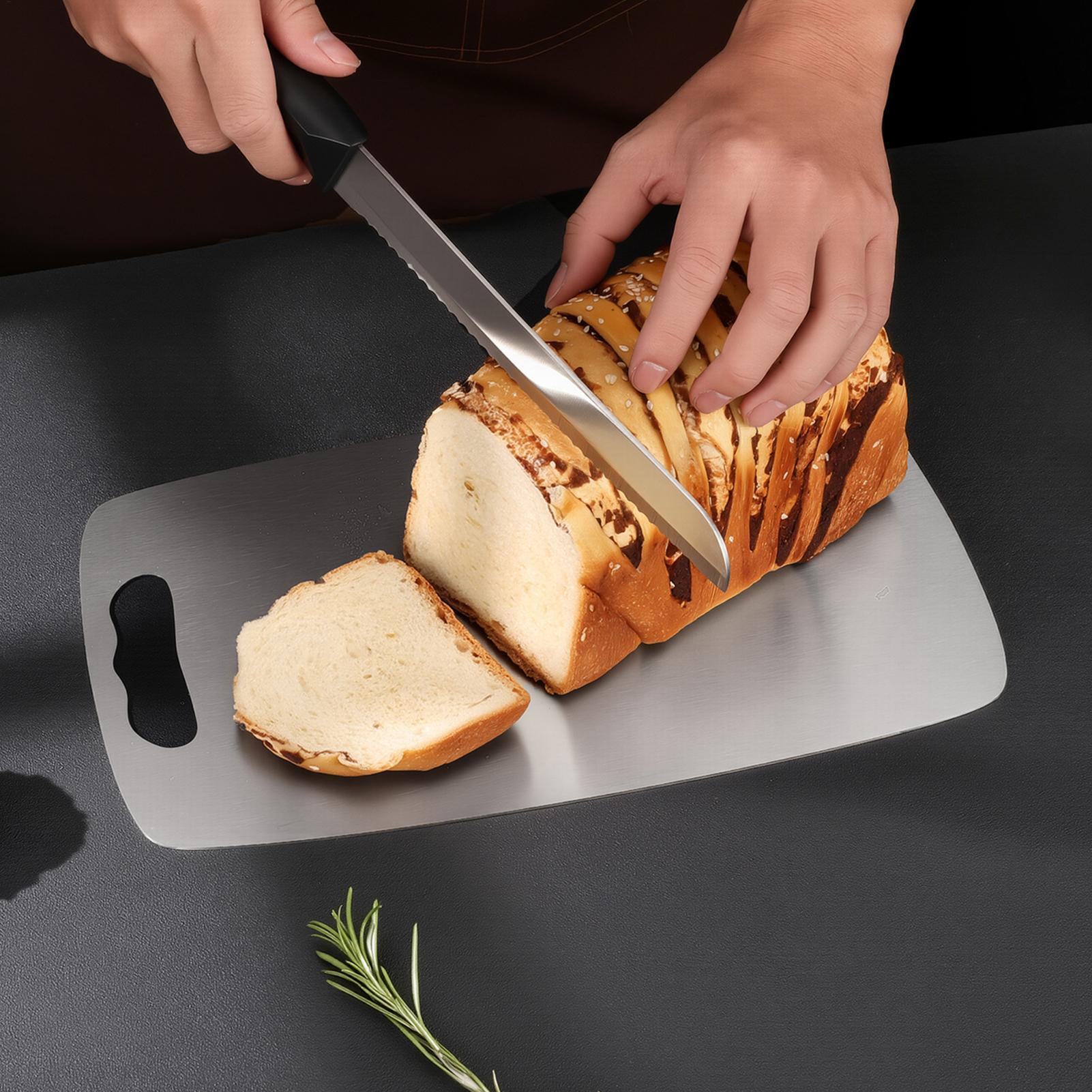 Metal Cutting Board Stainless  - đánh giá và giá Meal Prep Cutting