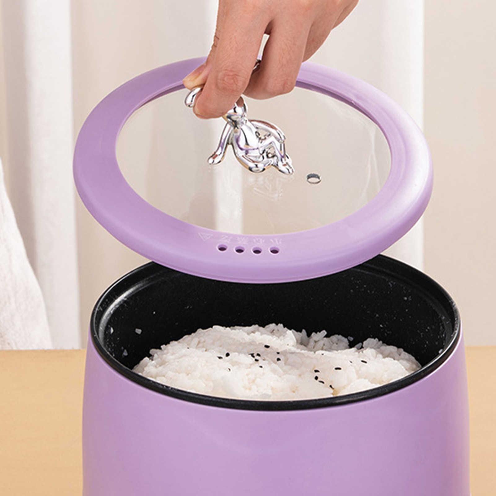 Smart Electric Mini Rice Cooke - đánh giá và giá Meal Prep With Rice
