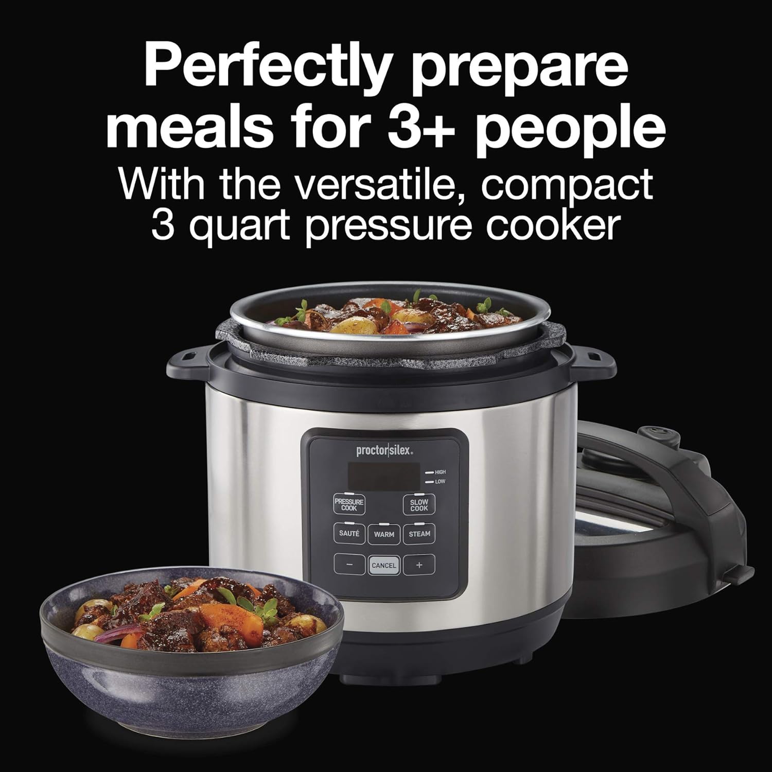 3 Qt 4-in-1 Electric Pressure  - đánh giá và giá Meal Prep With Rice