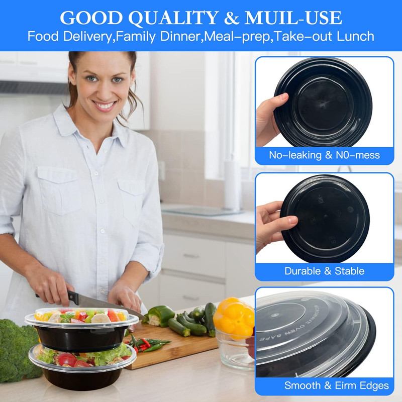 10 Packs 24OZ Meal Prep Contai - đánh giá và giá Meal Prep Tupperware