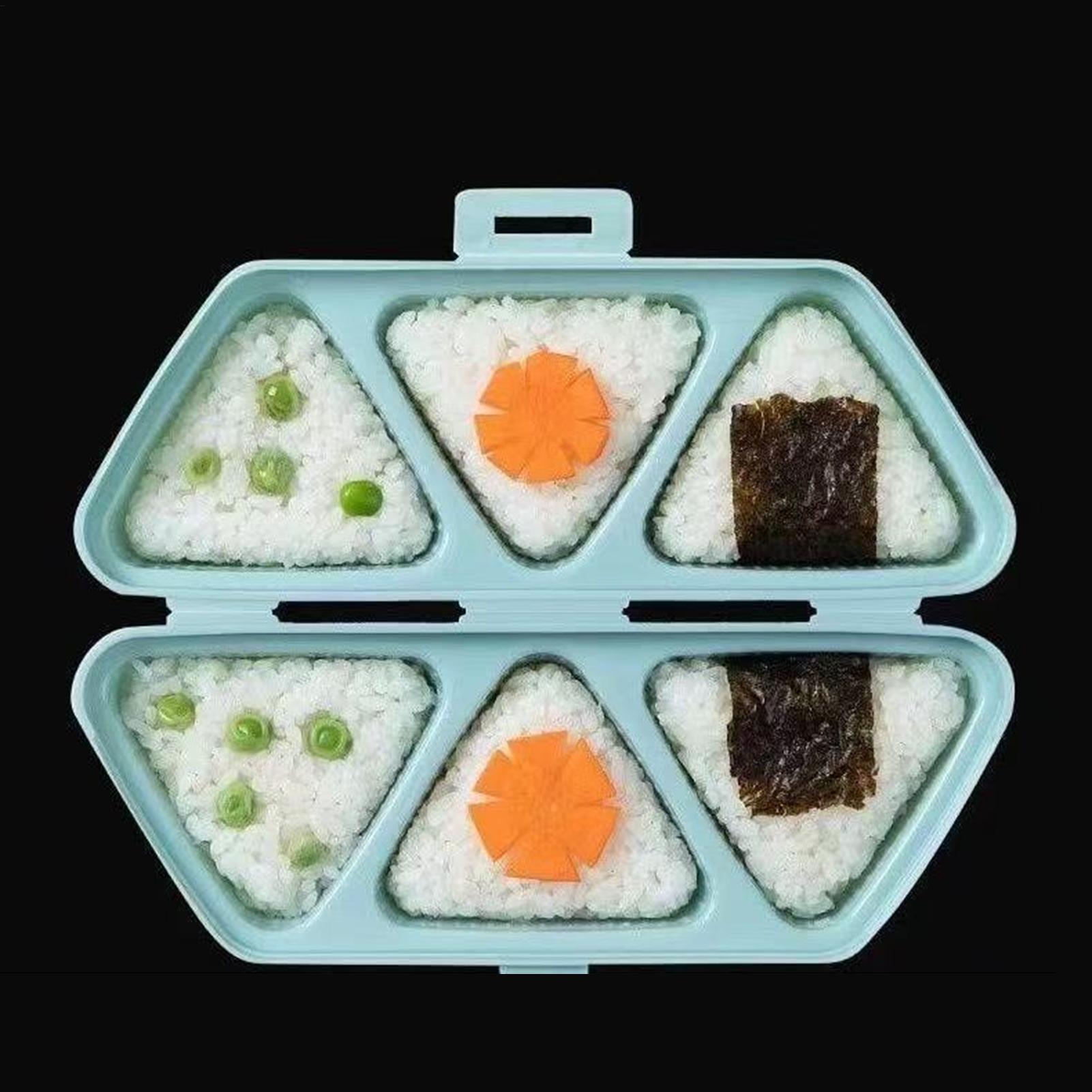 Sushi Mold Maker 6 Cavity Tria - đánh giá và giá Meal Prep With Rice