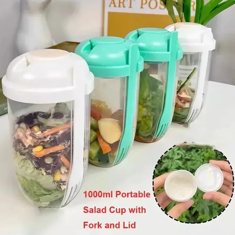 Portable Salad Bowl with Lid a - đánh giá và giá Meal Prep Yogurt