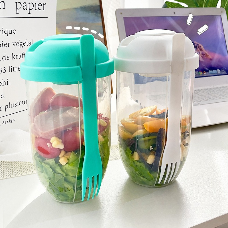 Portable Salad Bowl with Lid a - đánh giá và giá Meal Prep Yogurt
