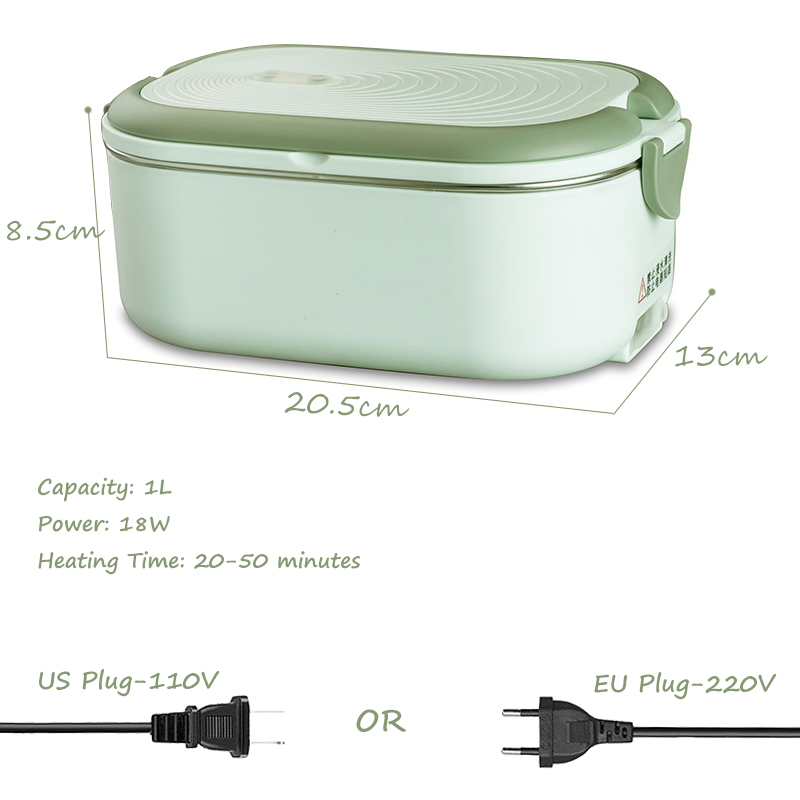 220V 110V Electric Lunch Box S - đánh giá và giá Meal Prep Tupperware