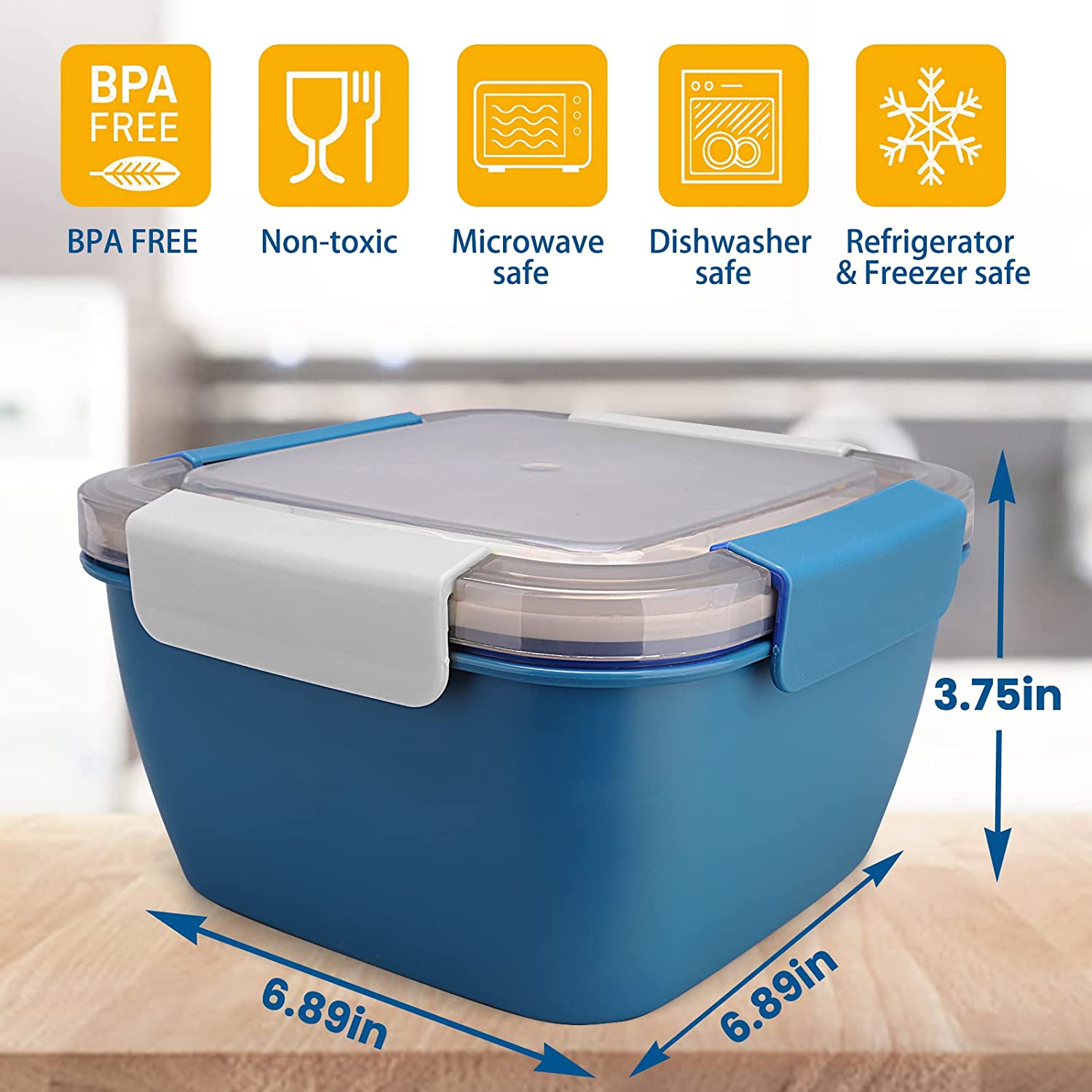1100ml/1500ml Portable Lunch B - đánh giá và giá Meal Prep Tupperware