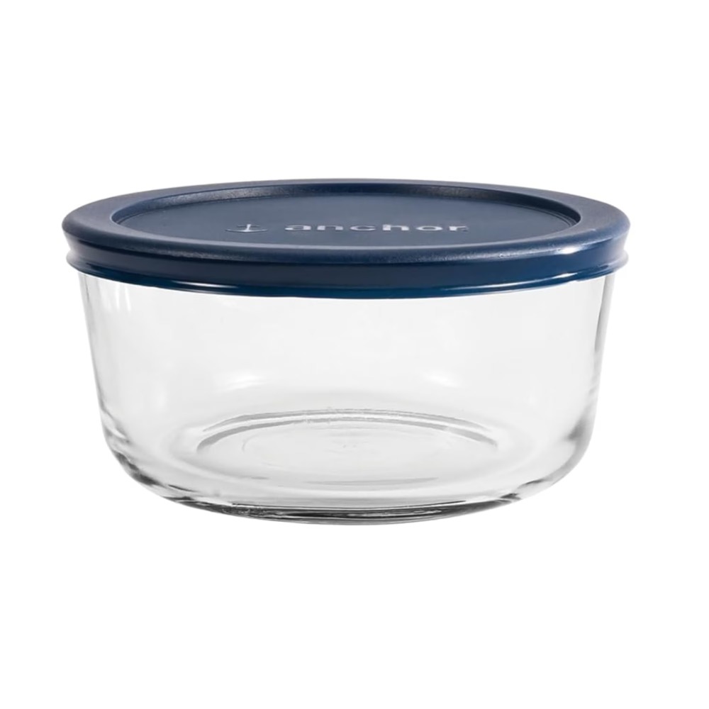 2 Pack Round Glass Food Storag - đánh giá và giá Meal Prep Glass Containers With Lids