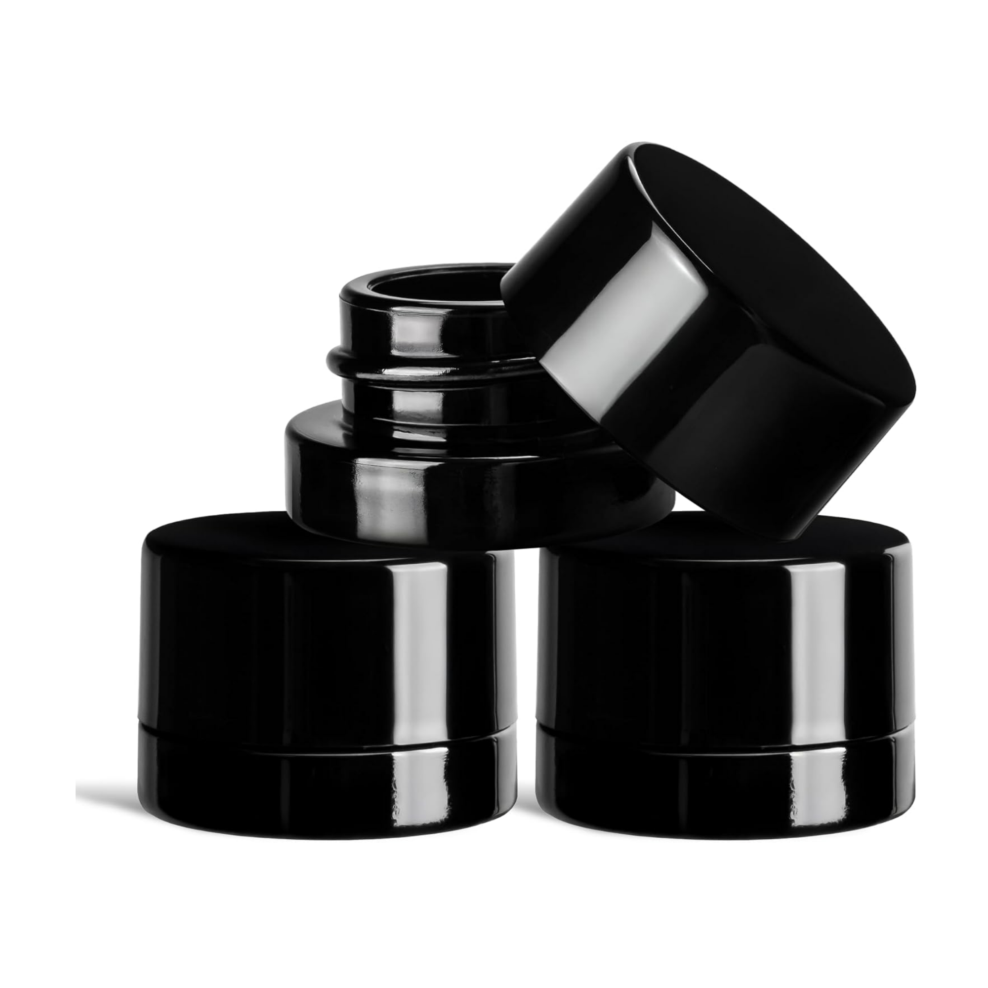 5ml Thick Black Glass Jars wit - đánh giá và giá Meal Prep Glass Containers With Lids