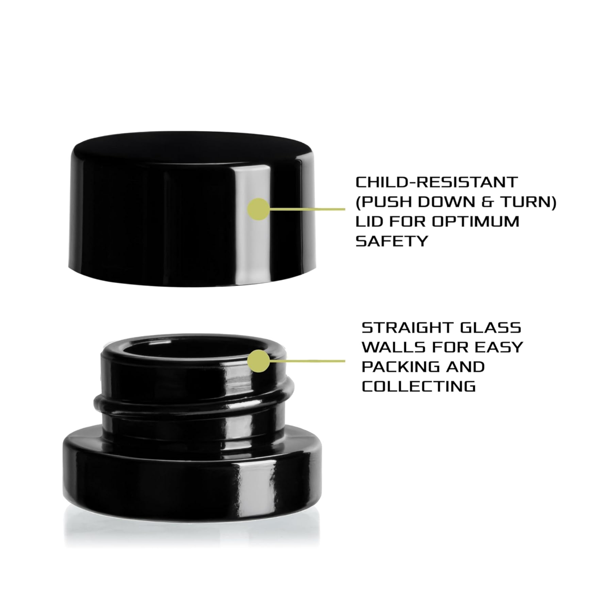5ml Thick Black Glass Jars wit - đánh giá và giá Meal Prep Glass Containers With Lids